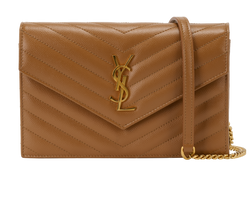 Cassandre  WOC, Leather, Tan, ART393953, DB/B, 3*